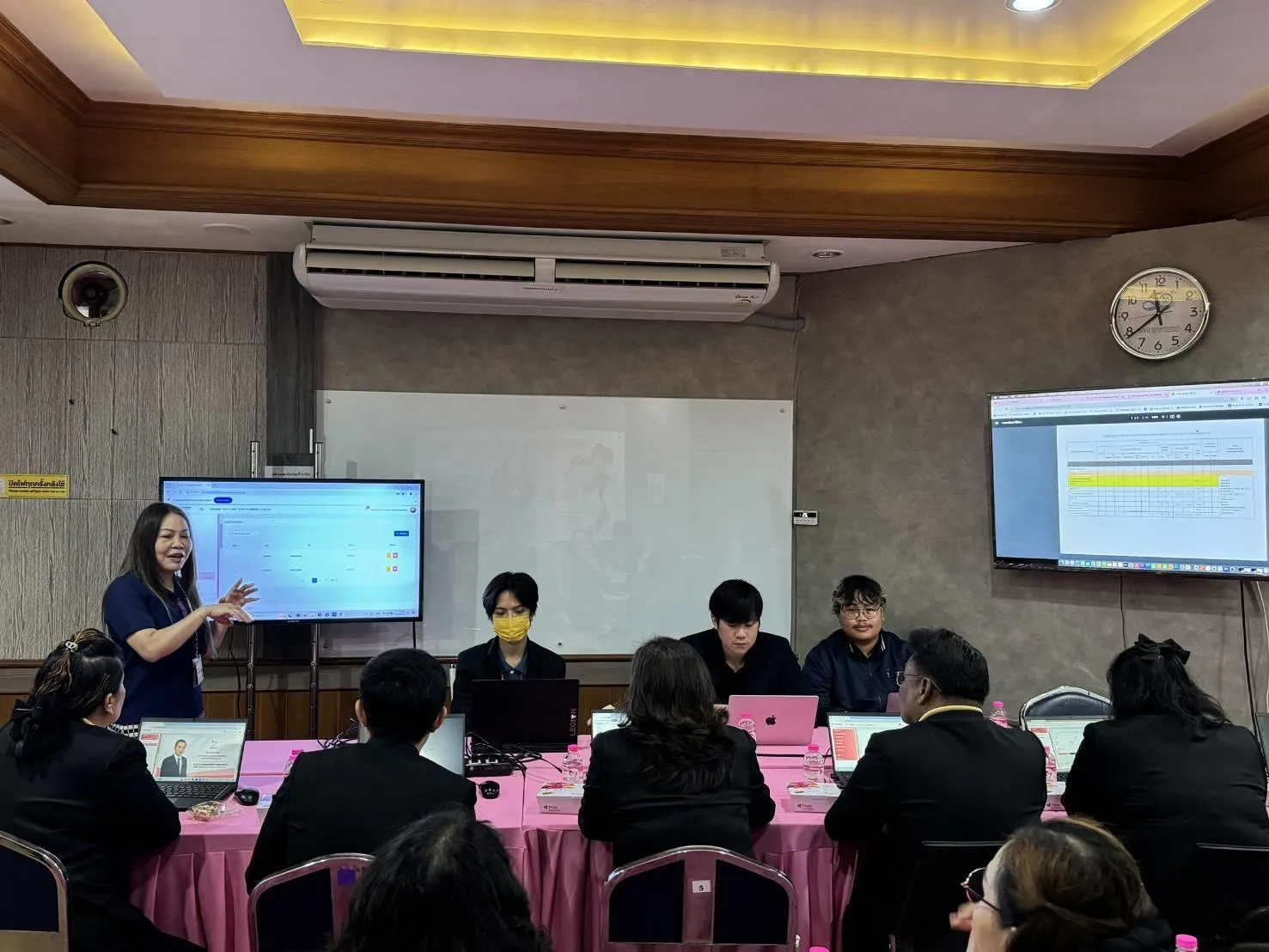 การอบรมระบบ ERP ภายในสถาบันมะเร็งแห่งชาติ
